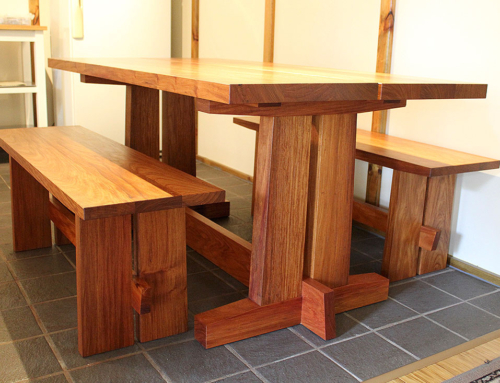 Trestle Table and Benches