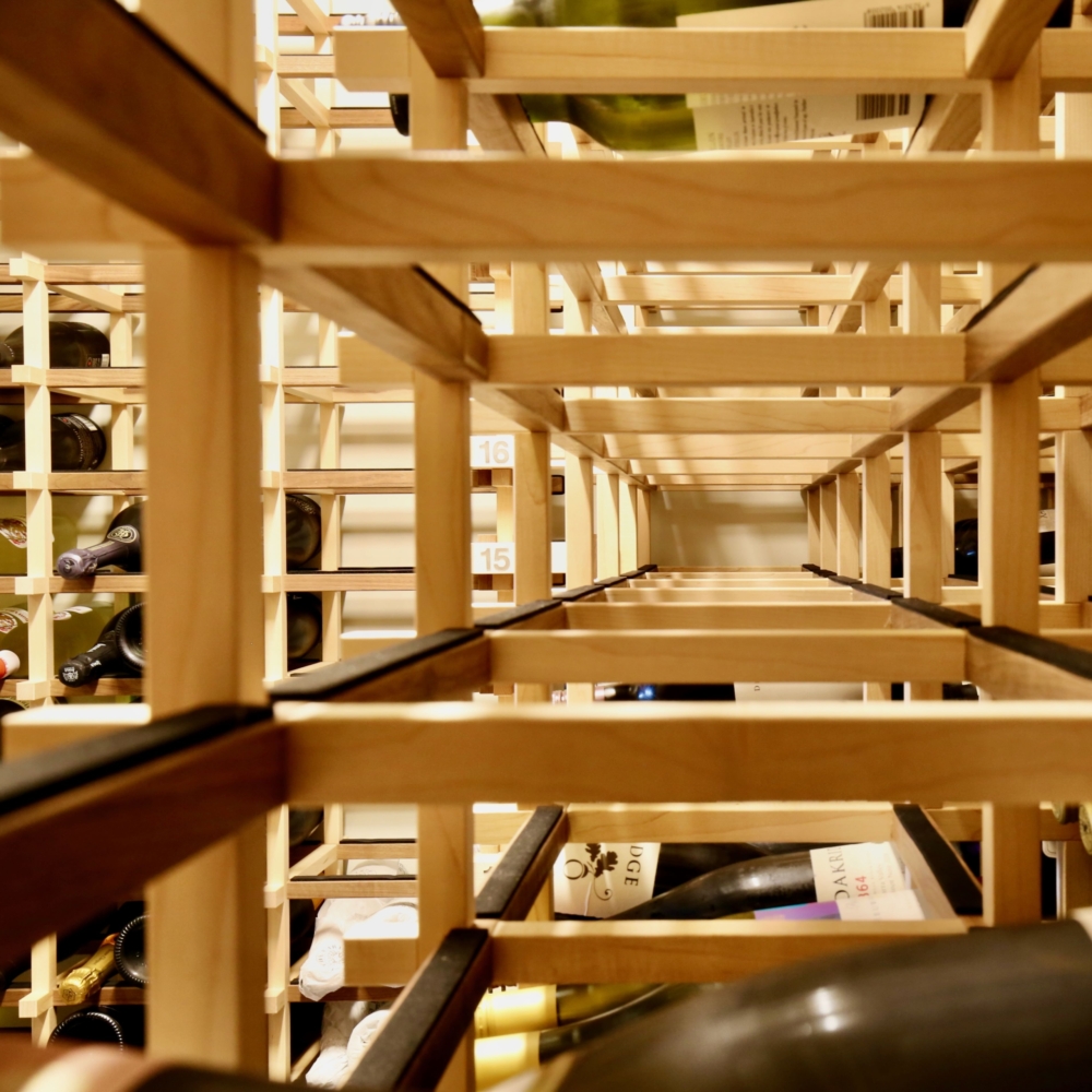 Self-locking joinery - AWR article on wine cellar racking